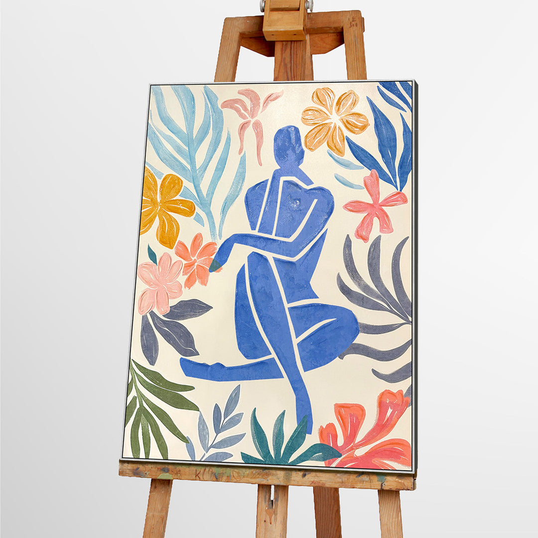 Matisse-inspiriert Blauer Akt
