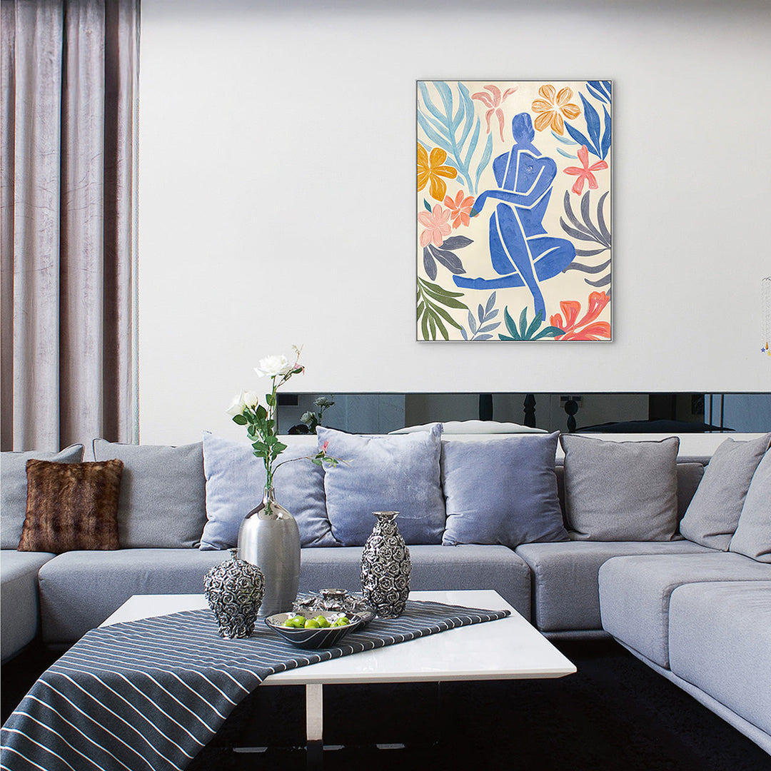 Matisse-inspiriert Blauer Akt