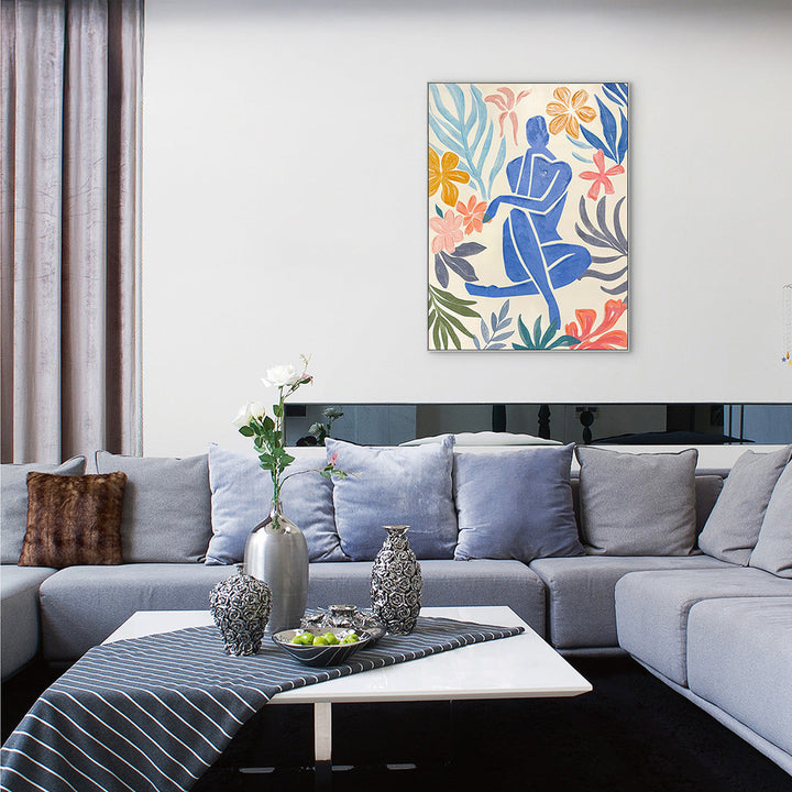 Matisse-inspiriert Blauer Akt