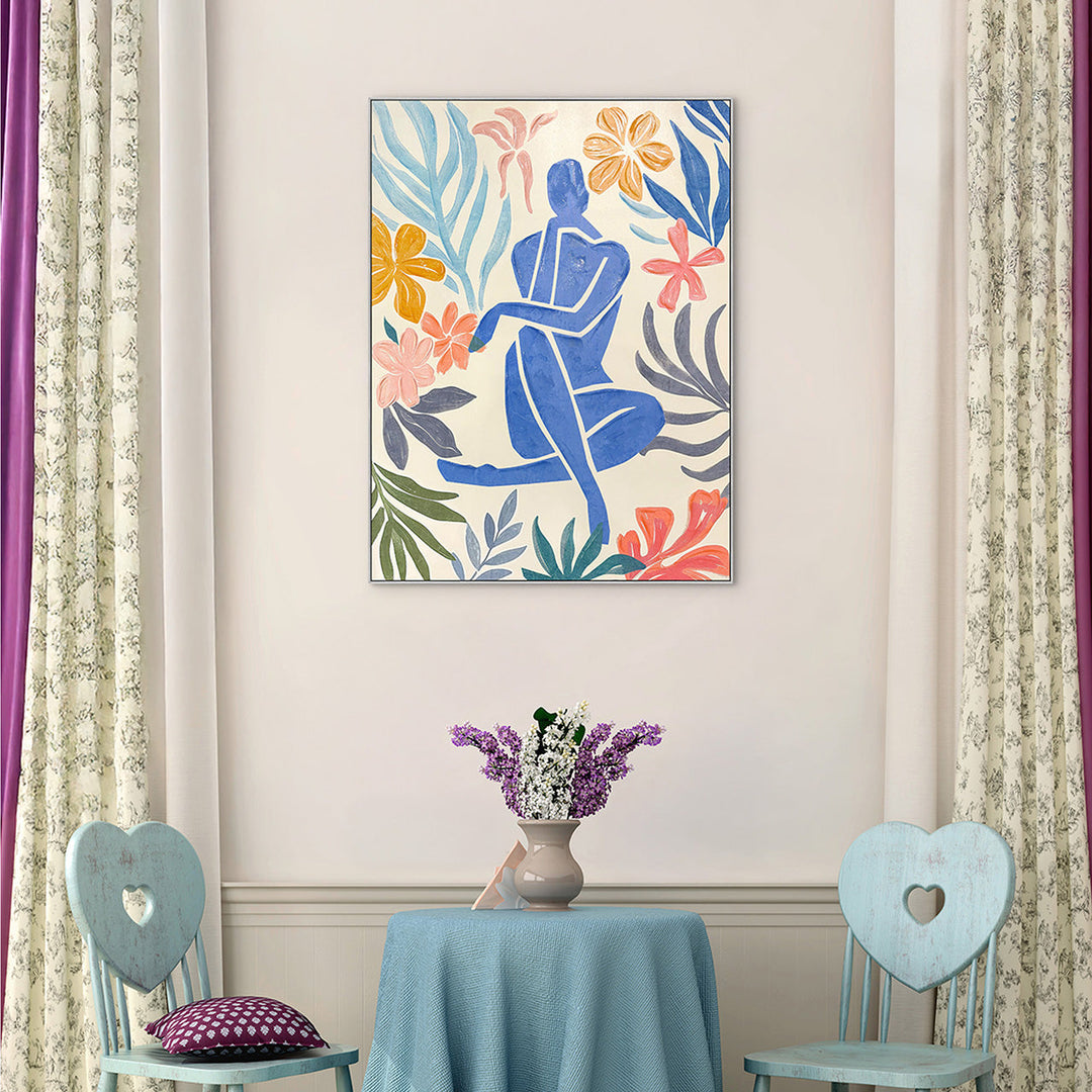 Matisse-inspiriert Blauer Akt