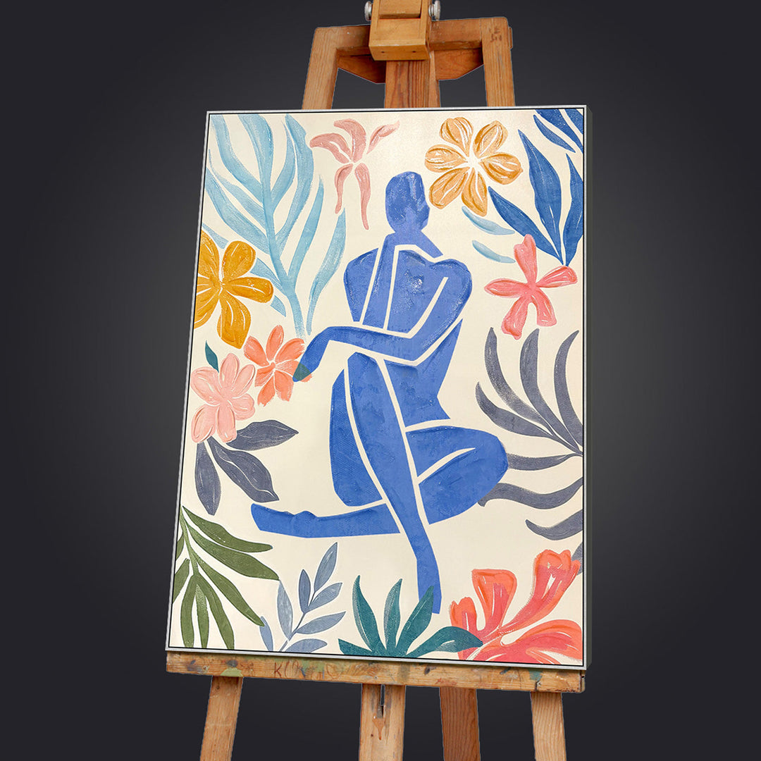 Matisse-inspiriert Blauer Akt