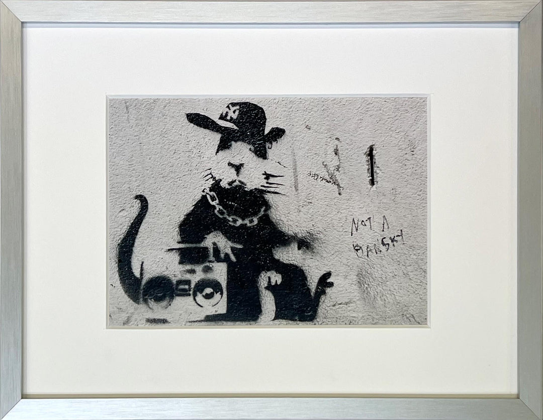 "Gangsta Rat" - Banksy Miniprint