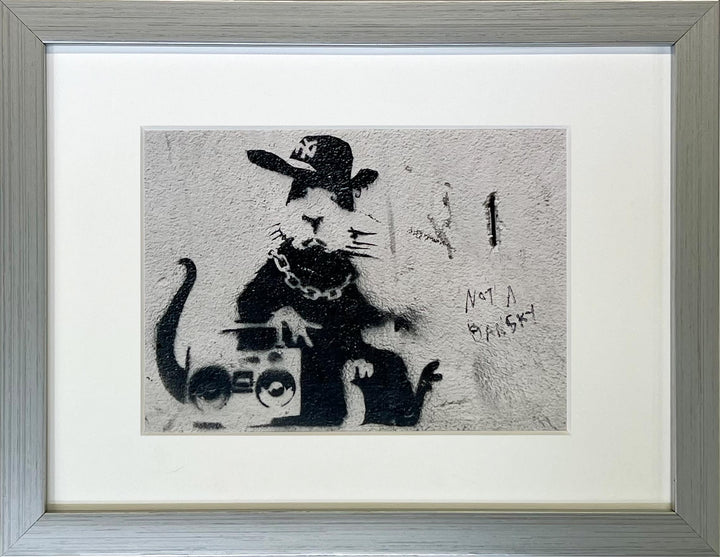 "Gangsta Rat" - Banksy Miniprint