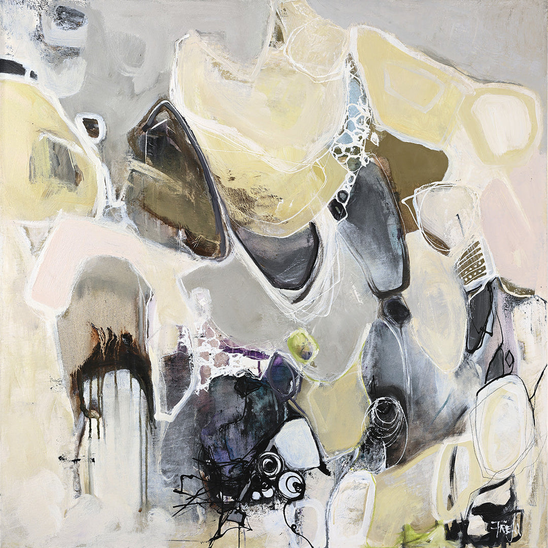 Wonder – Wandbild, Giclée von Hand veredelt, quadratisch