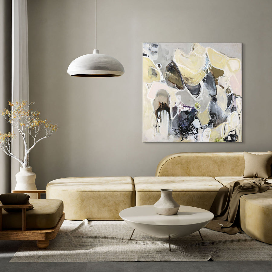 Wonder – Wandbild, Giclée von Hand veredelt