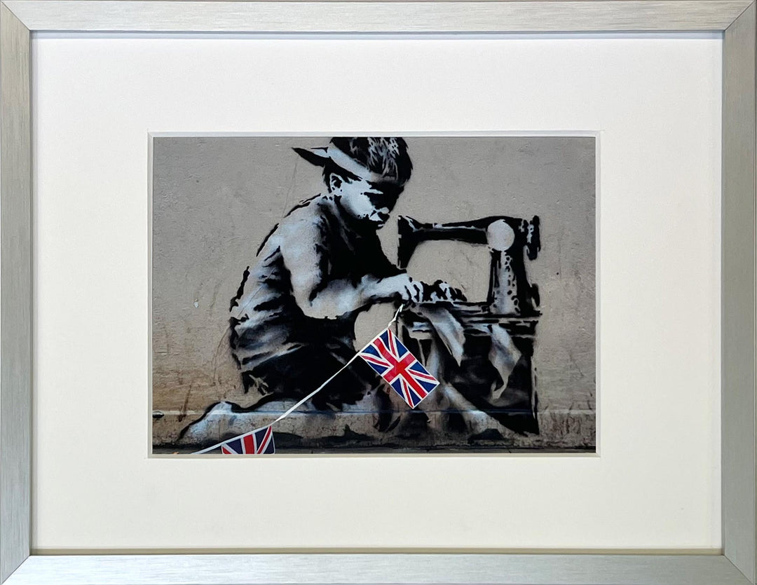 "Slave Labour" - Banksy Miniprint