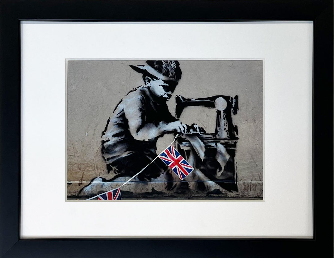 "Slave Labour" - Banksy Miniprint