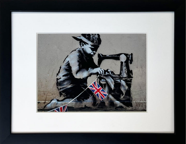 "Slave Labour" - Banksy Miniprint