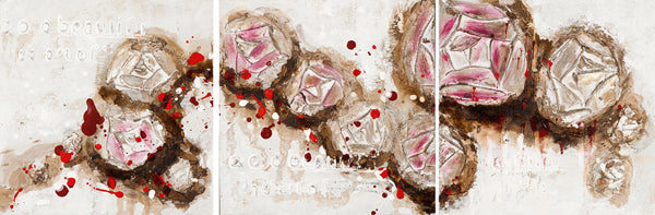 Mini abstrakt – Handgemaltes Acrylgemälde