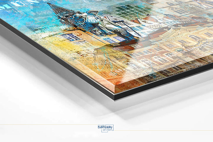 Münster-Friedensbild Collage 2023