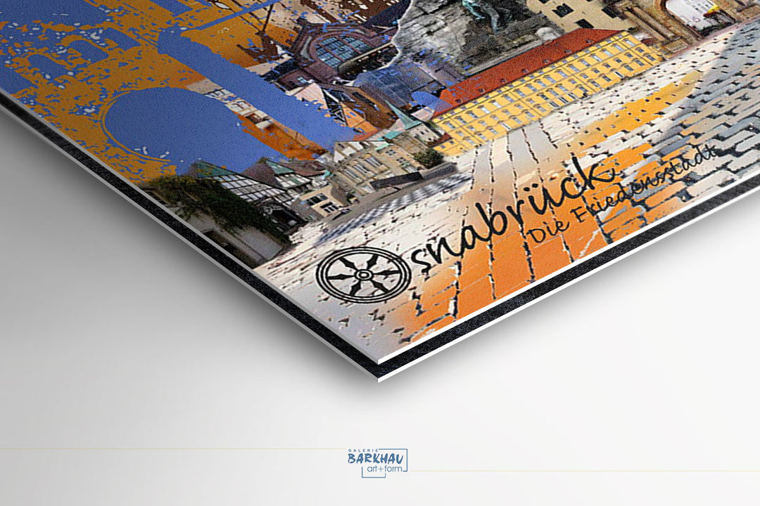 Osnabrück - Die Friedensstadt Karmann Ghia (OSB-31) I Giclee auf Holzkeilrahmen