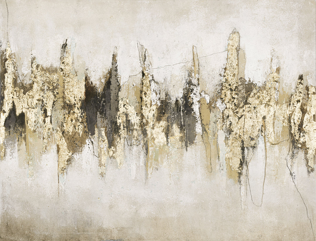 Amazing 3 – Strukturbild handgemalt, Querformat