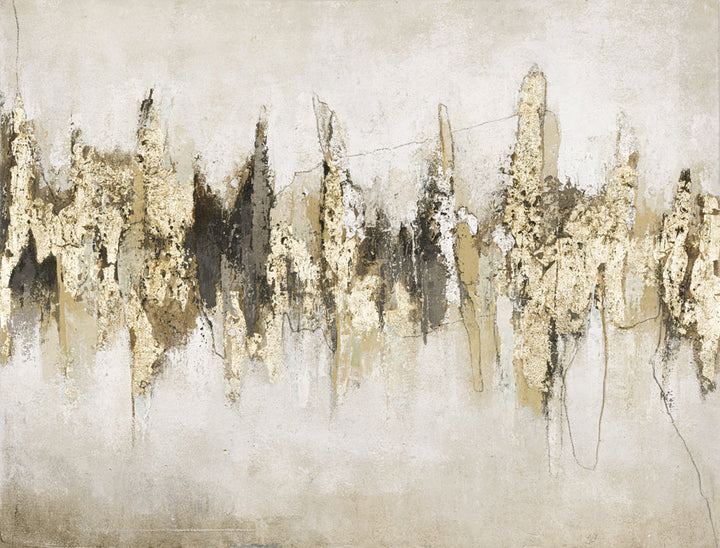 Amazing 3 – Strukturbild handgemalt, Querformat