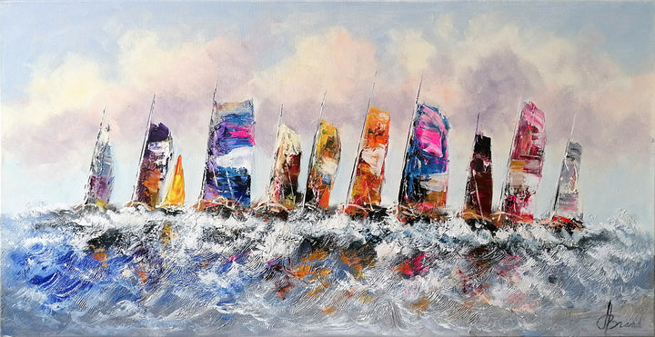 "Bunte Segelschiffe 2" | Henry Brand