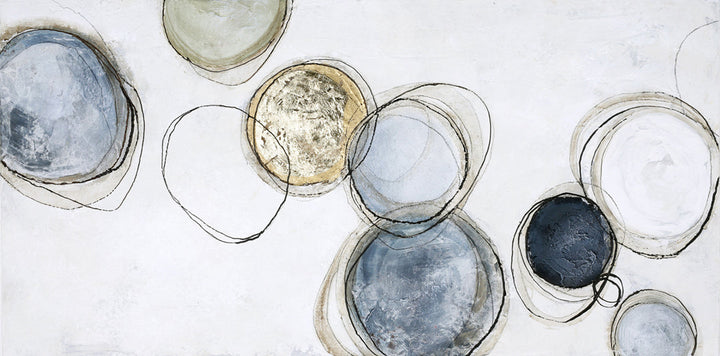 Convenience – Strukturbild handgemalt, Querformat