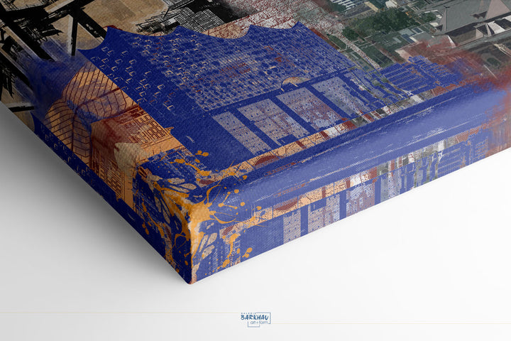 Vintage Hamburg Collage