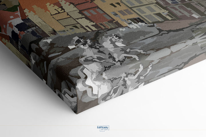 Osnabrück Ensemble (OSB-24) I Giclee auf Holzkeilrahmen