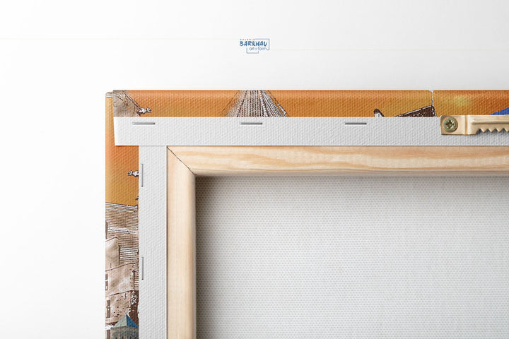 Osnabrück - Die Friedensstadt Karmann Ghia (OSB-31) I Giclee auf Holzkeilrahmen