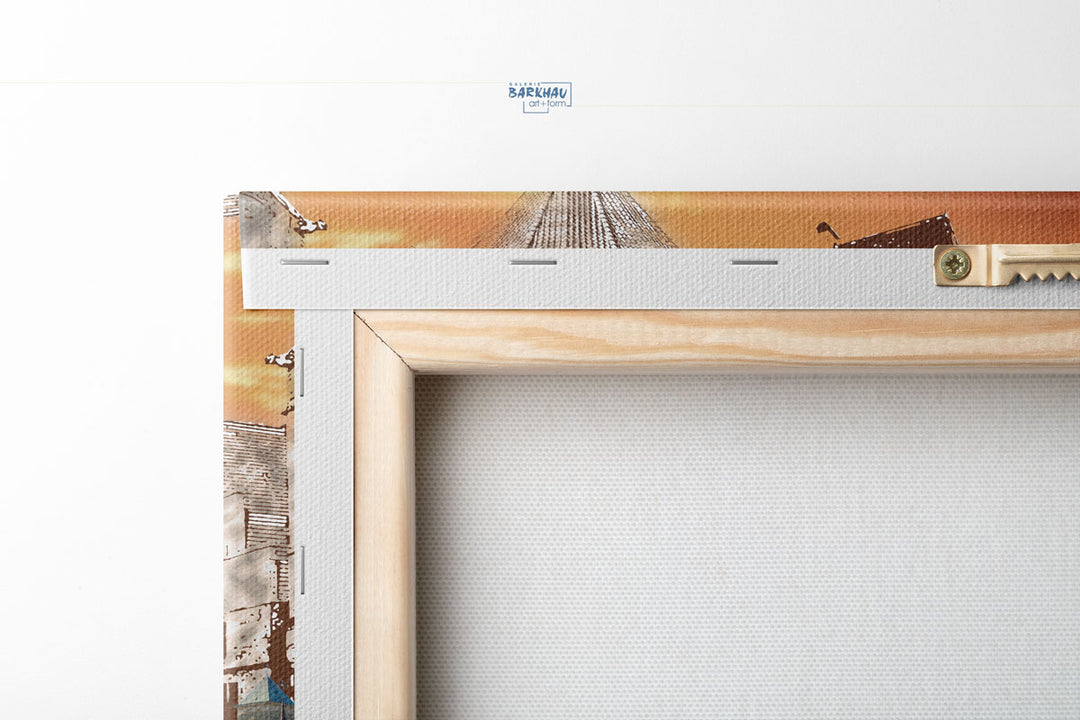 Osnabrück - Die Friedensstadt (OSB-31 ohne Auto) I Giclee auf Holzkeilrahmen