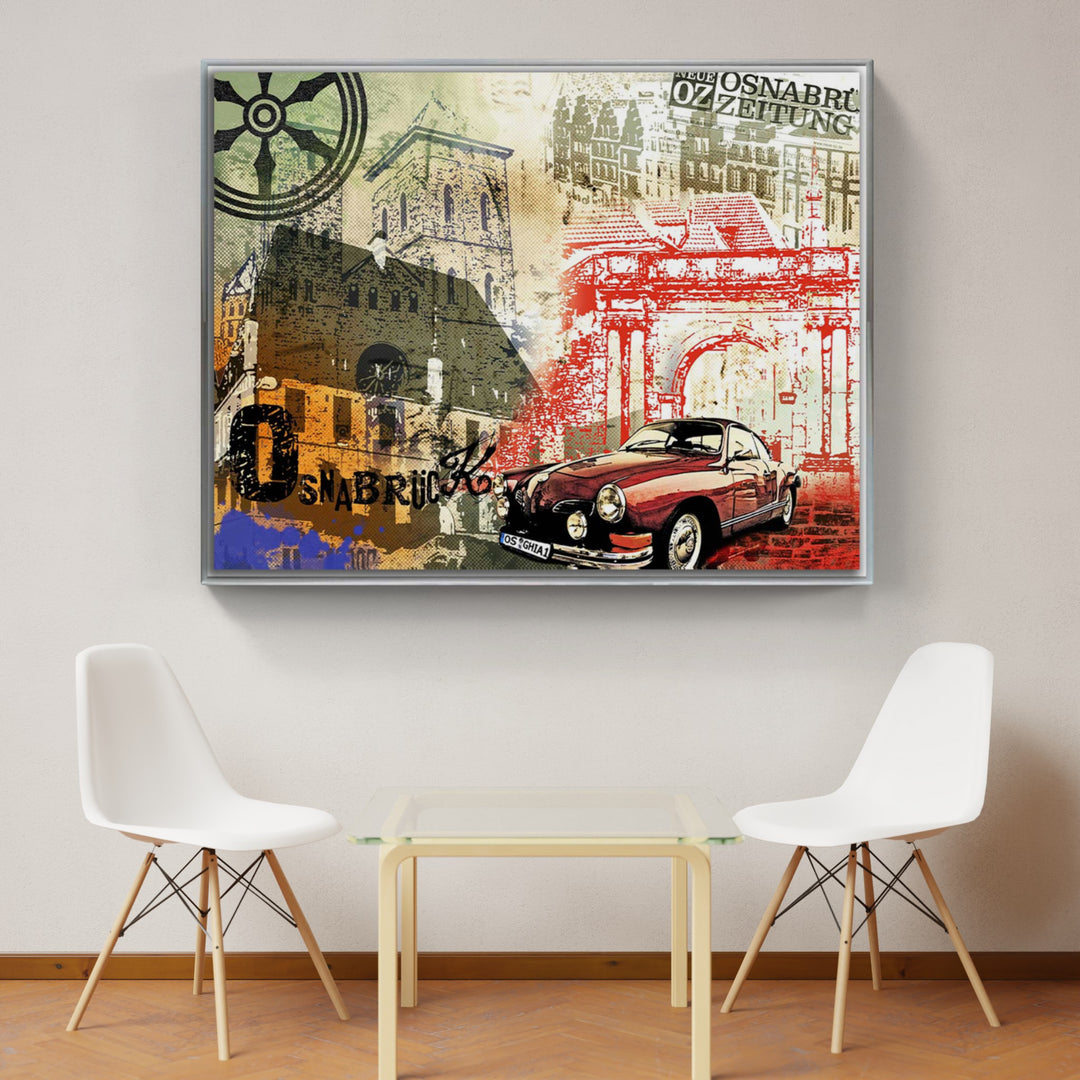 Osnabrück Collage Karmann Ghia