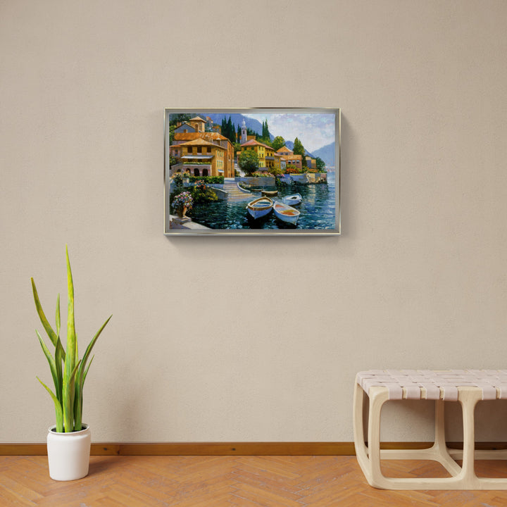 "Lake Como Landing" | Howard Behrens