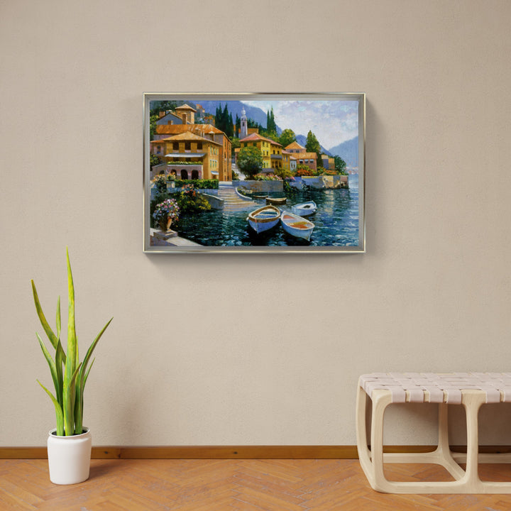 "Lake Como Landing" | Howard Behrens