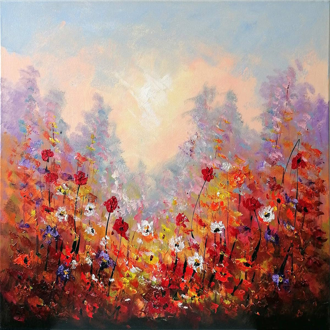 "Blumensonnenuntergang III" | Jochem De Graaf