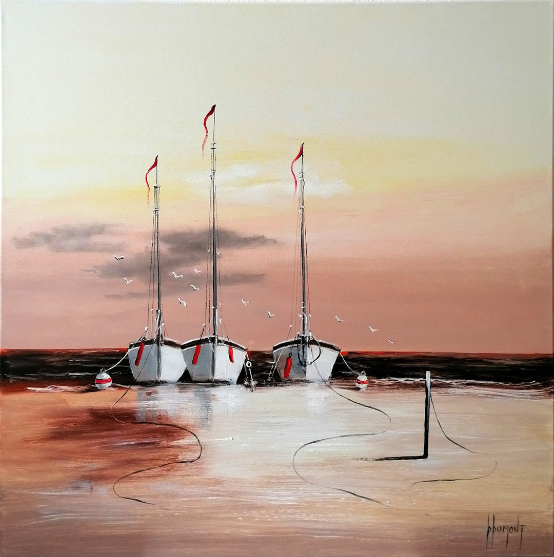 "Die Stille der Abenddämmerung" | D. Dumont