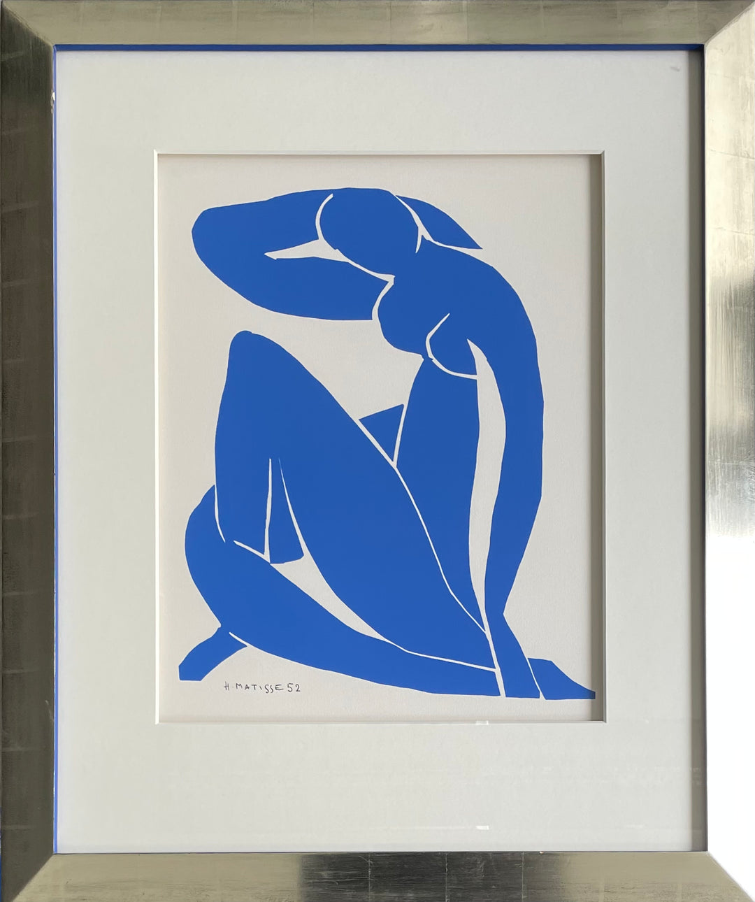 "Blauer Akt II / Blue Nude 2" | Henri Matisse Fine Art Siebdruck