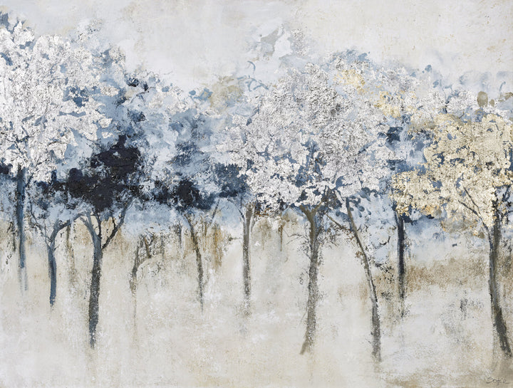 Glorious Season – Strukturbild handgemalt, Querformat