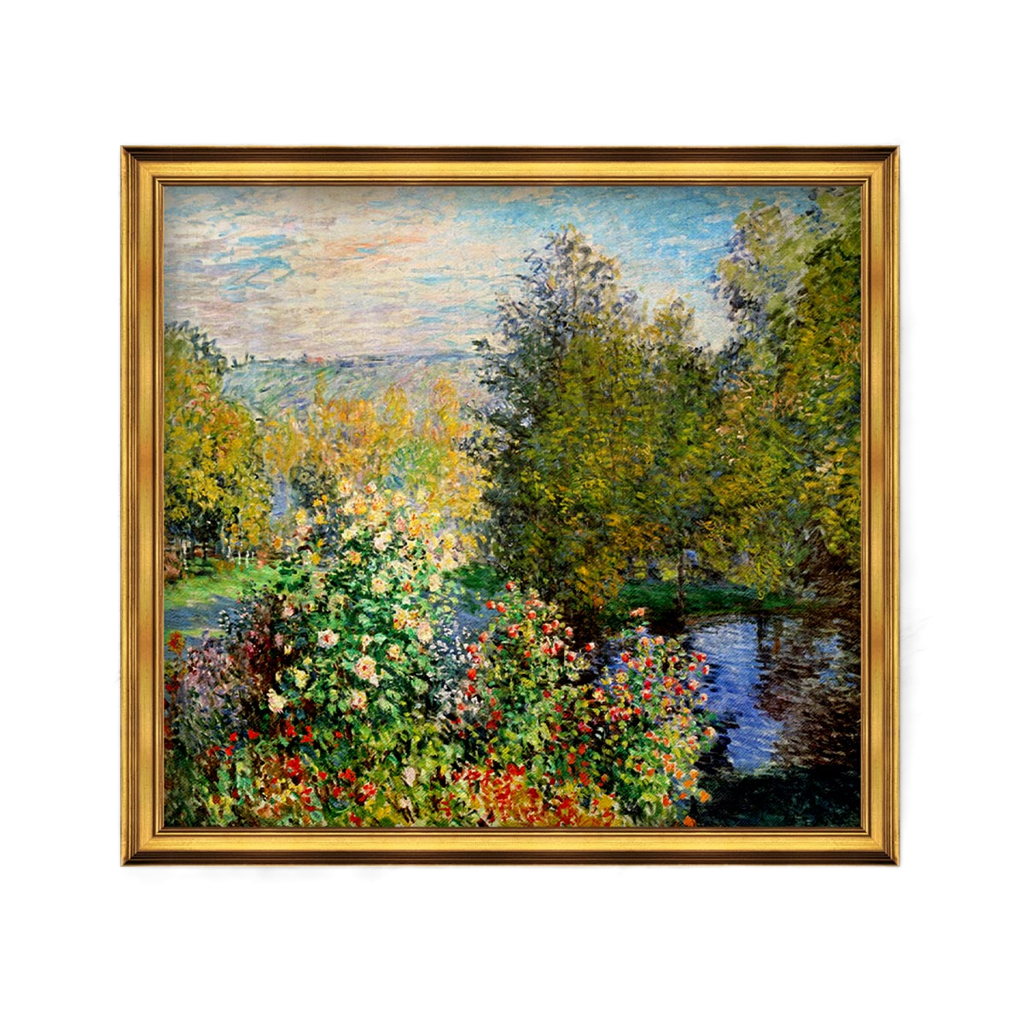 "A Corner of the Garden at Montgeron" | Claude Monet