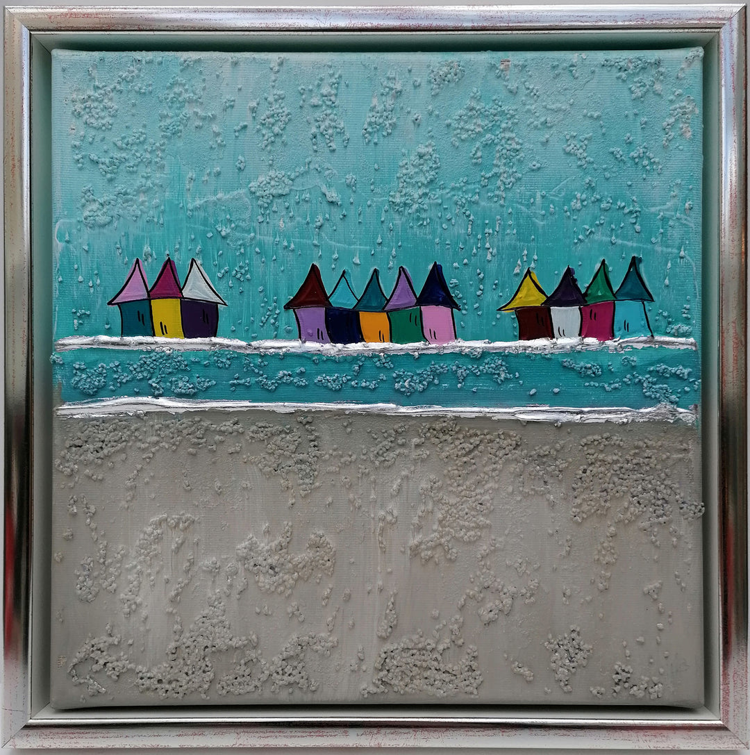 "Juist, Taupe-Türkis| Lea Bach