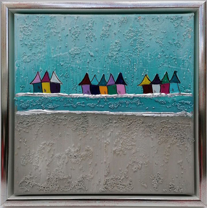 "Juist, Taupe-Türkis| Lea Bach