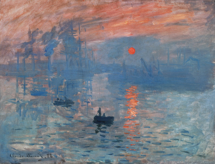 " Impression, aufgehende Sonne " | Claude Monet - Acrylglasbild