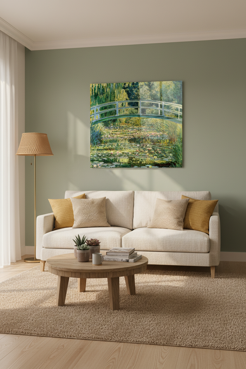 "Seerosenteich II" | Claude Monet - Acrylglasbild