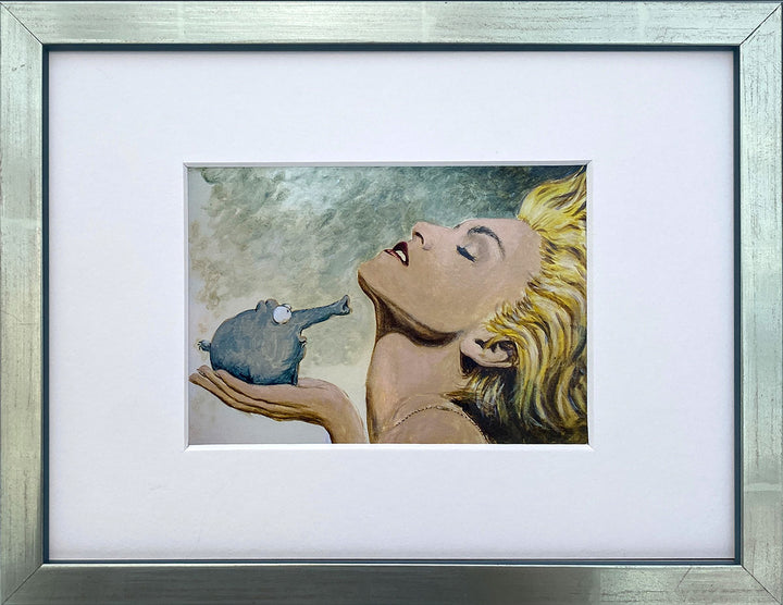 "Friesenföhn (Ostfriesischer Föhn) Madonna" | Otto Waalkes Miniprint