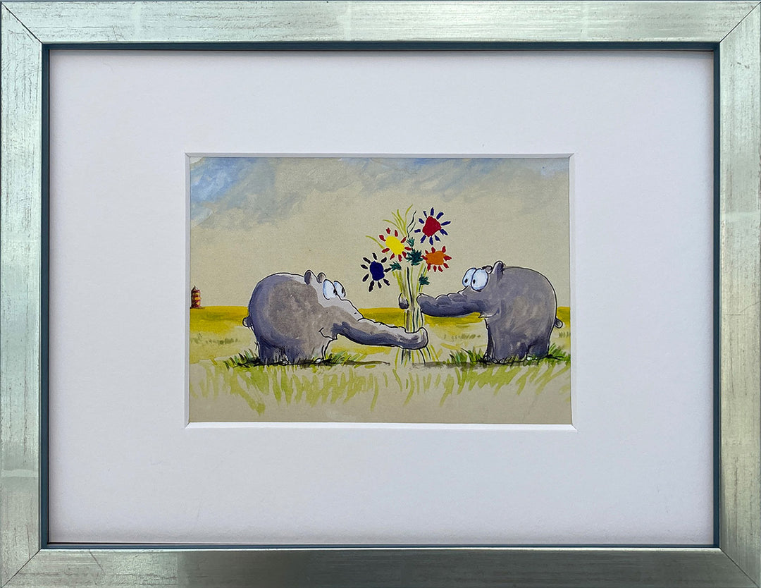 "Statt Blumen" | Otto Waalkes Miniprint