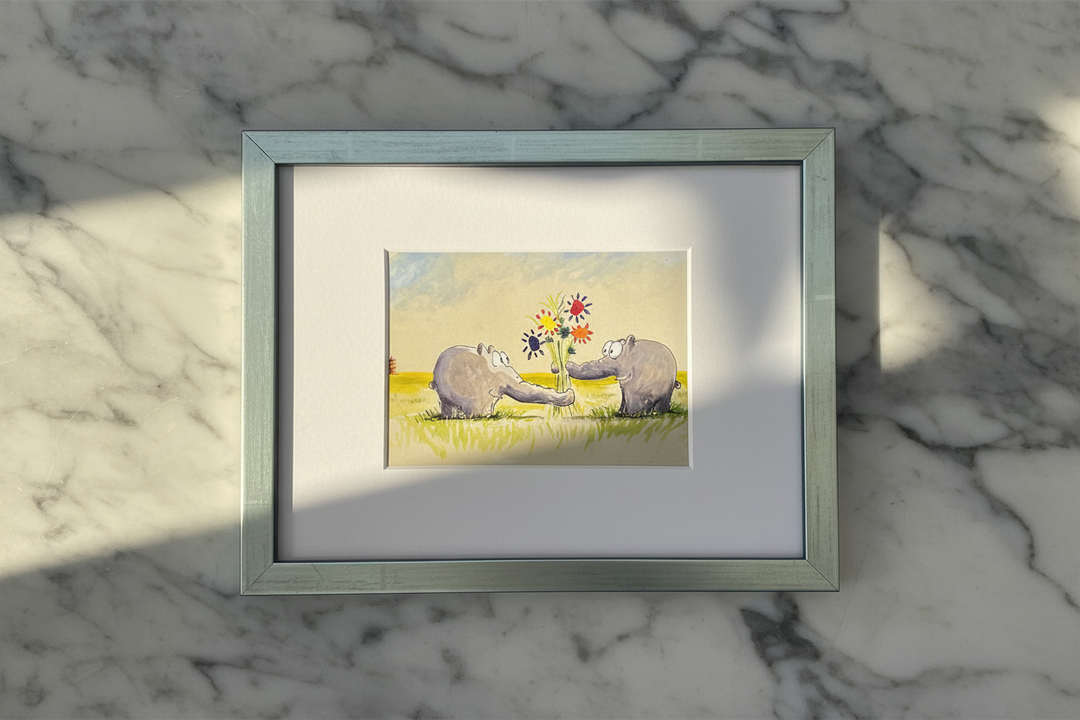 "Statt Blumen" | Otto Waalkes Miniprint