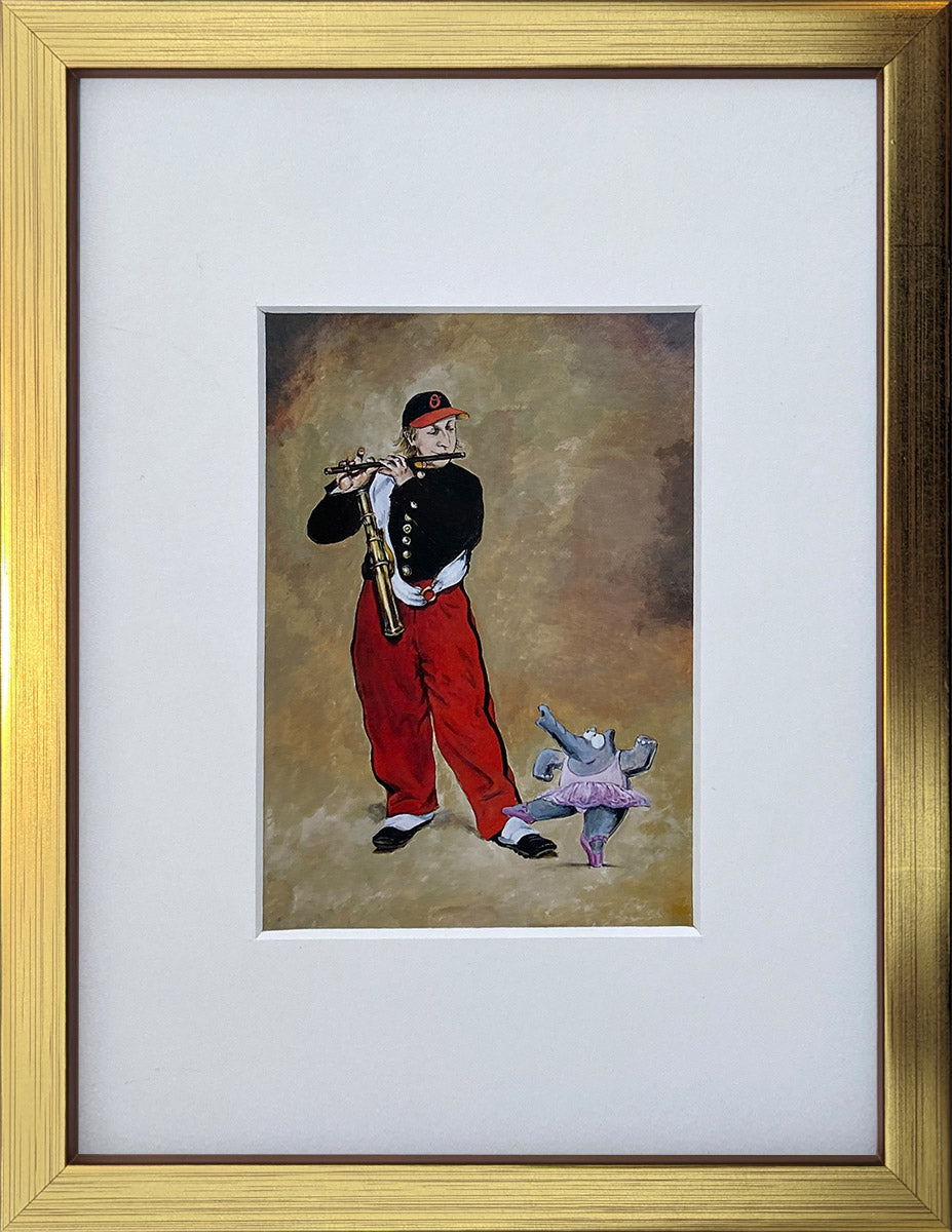 "The Queer Piper" | Otto Waalkes Miniprint
