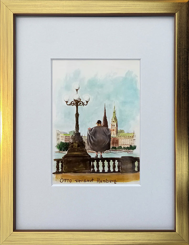 "Otto versaut Hamburg" | Otto Waalkes Miniprint