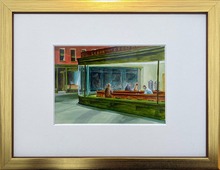 "Nighthawks" | Otto Waalkes Miniprint