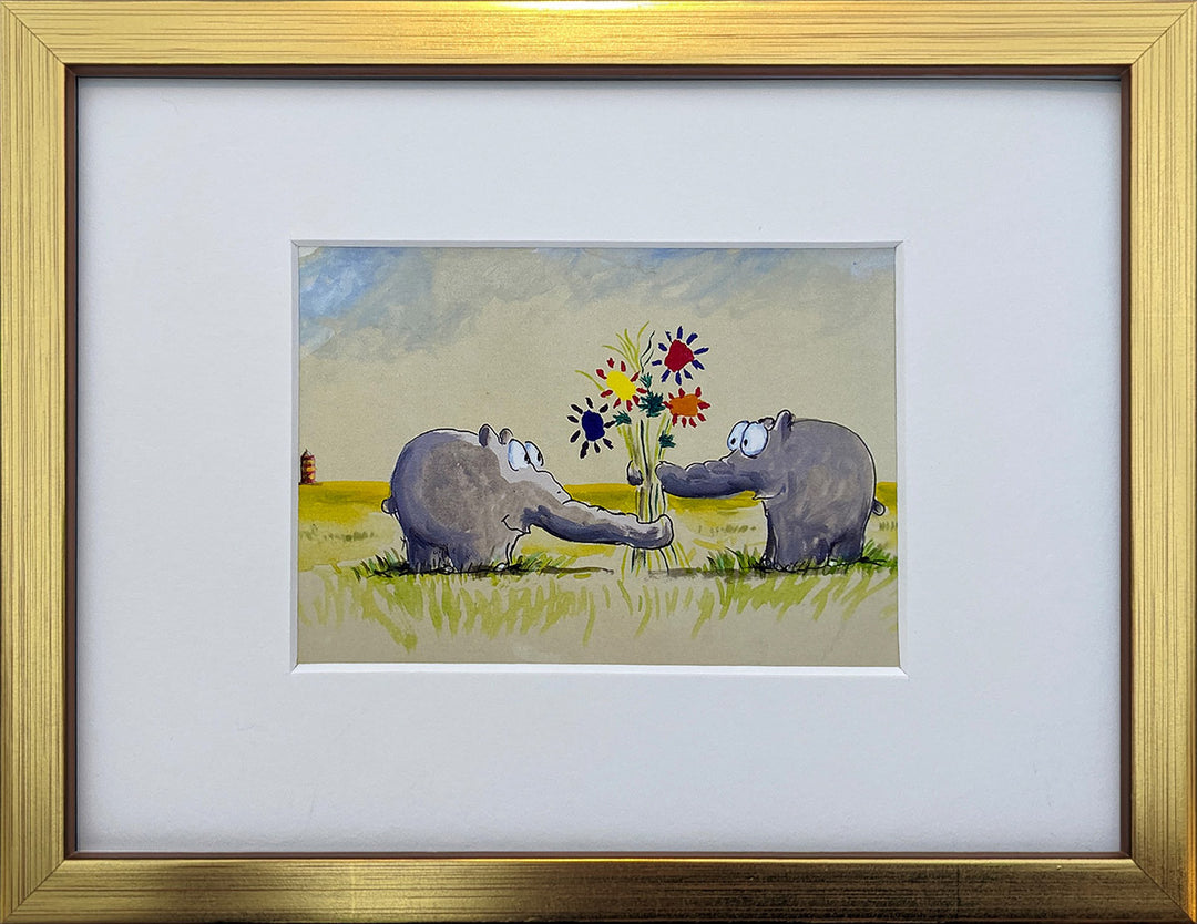 "Statt Blumen" | Otto Waalkes Miniprint