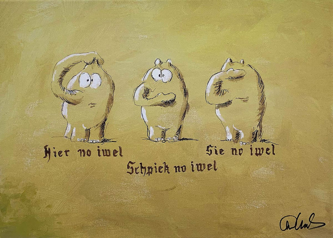 "See no evil" | Otto Waalkes