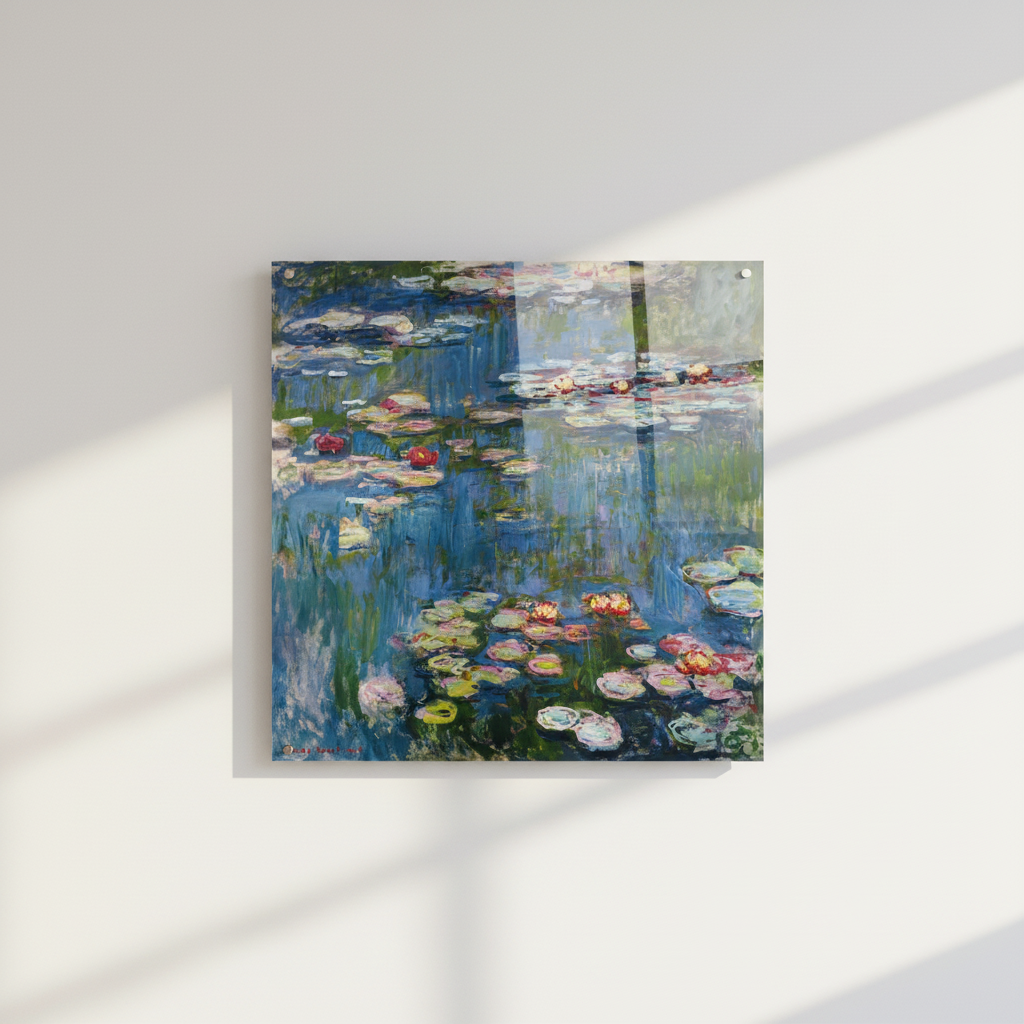 "Seerosen" | Claude Monet - Acrylglasbild