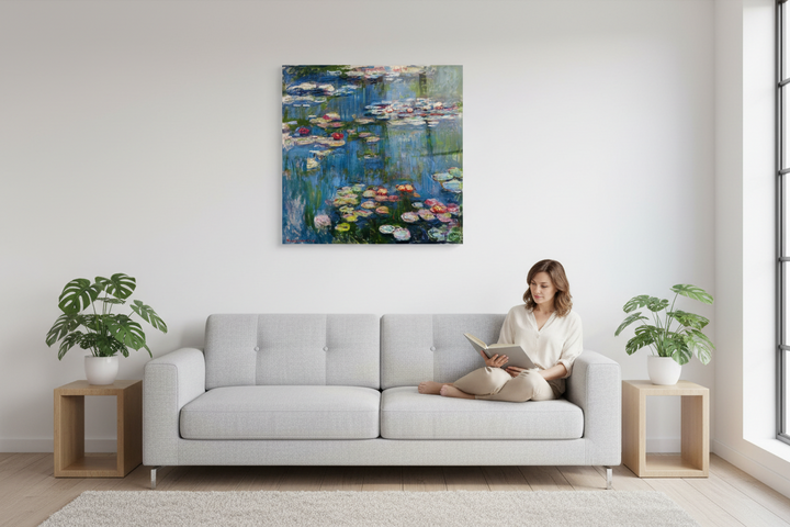 "Seerosen" | Claude Monet - Acrylglasbild