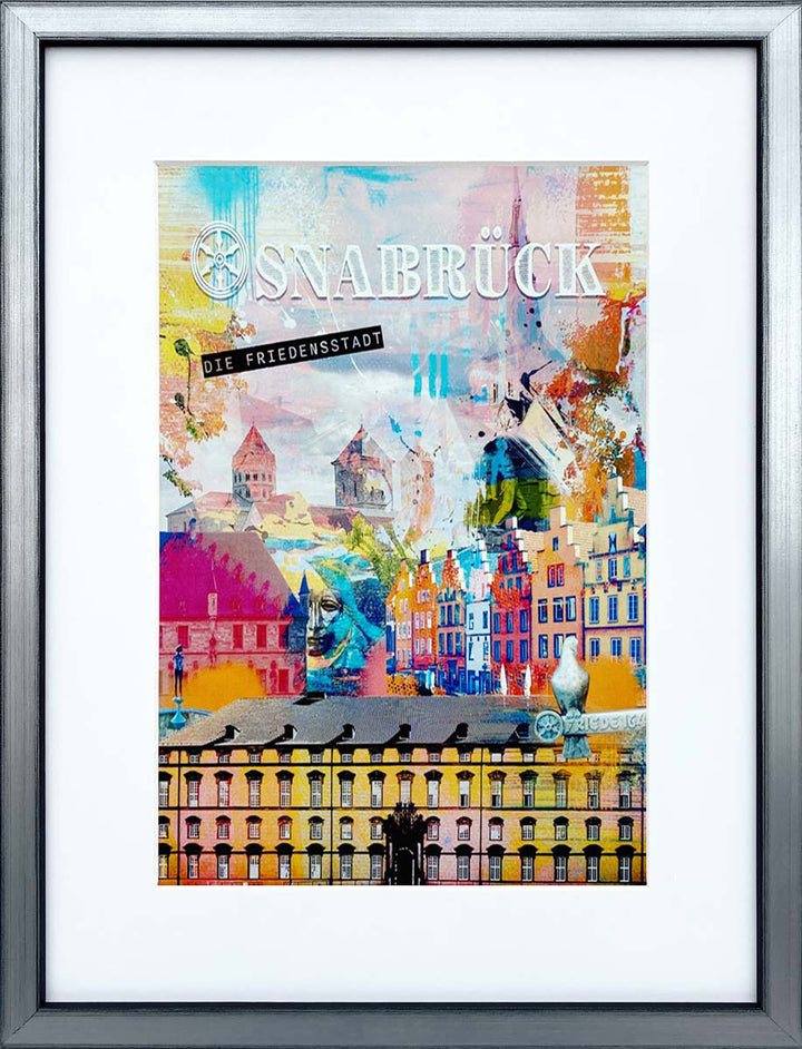 Grafitti Osnabrück | Stadtcollagen Miniprints