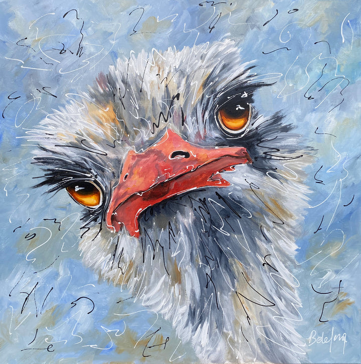 "Straußenvogel" | Barbara de Jong