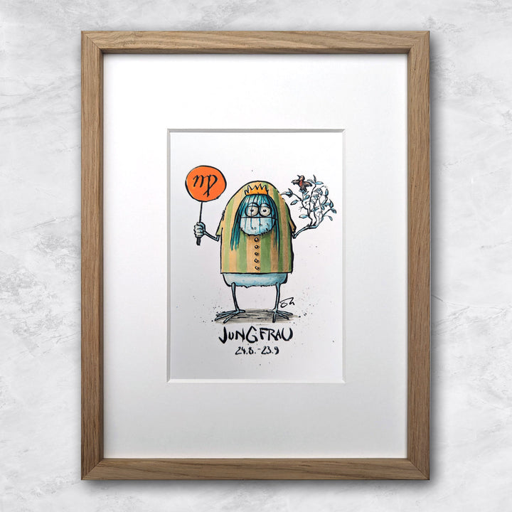 Sternzeichen Jungfrau (24.8.-23.9.) miniprints | Olaf Thielsch
