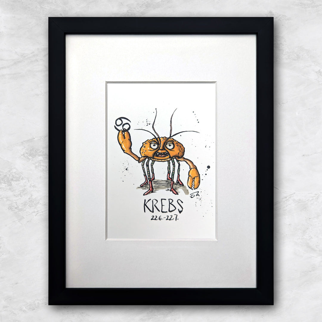 Sternzeichen Krebs (22.6.-22.7.) miniprints | Olaf Thielsch