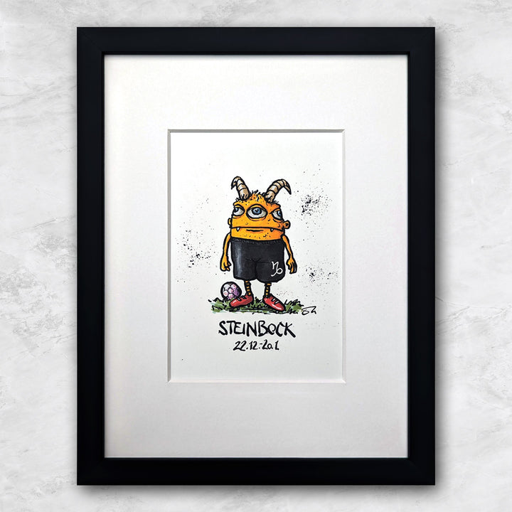 Sternzeichen Steinbock (22.12.-20.1.) miniprints | Olaf Thielsch